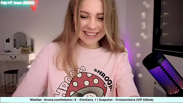 ImKeira online show from 3, 2, 2025