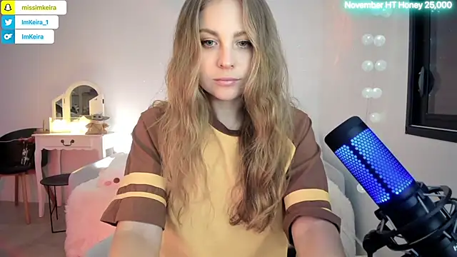 ImKeira online show from 17, 11, 2025