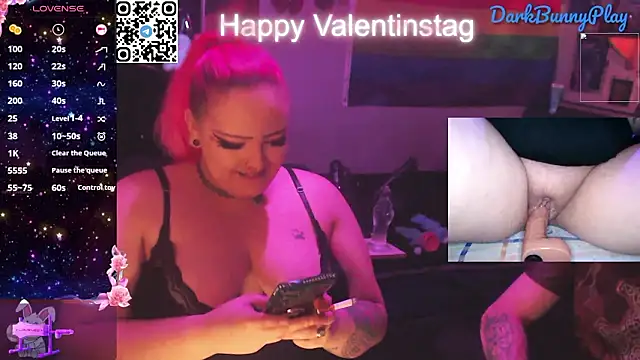 DarkBunnyPlay online show from 14, 2, 2026