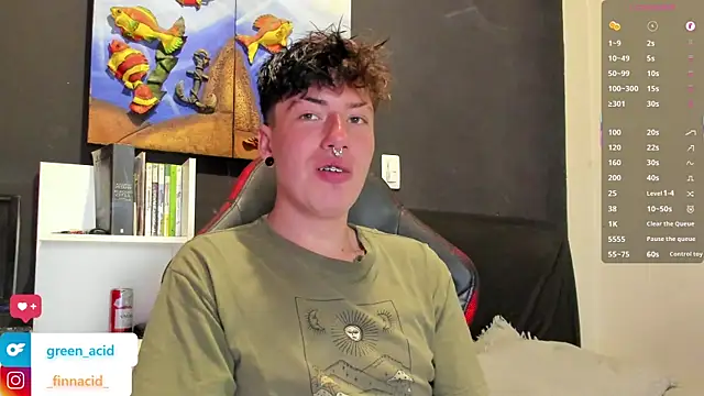 Green acid01 online show from 13, 4, 2026