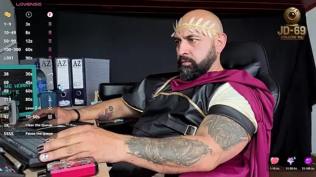 Snapshot of JD-69 chatting on 31, 10, 2025 JD-69 online show from 31, 10, 2025