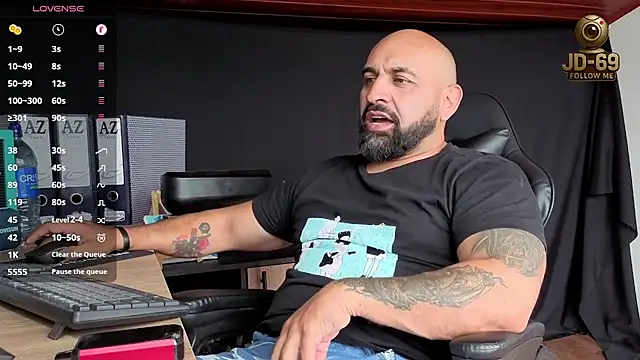 Snapshot of JD-69 chatting on 6, 11, 2025 JD-69 online show from 6, 11, 2025