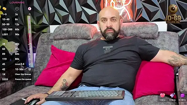 Snapshot of JD-69 chatting on 16, 10, 2025 JD-69 online show from 16, 10, 2025