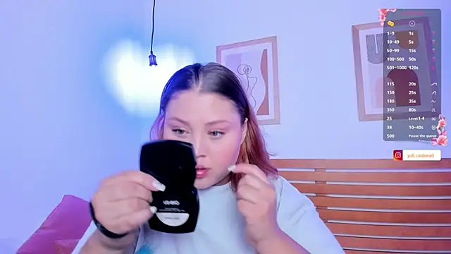 Snapshot of YuliCardona_ chatting on 31, 7, 2026 YuliCardona online show from 31, 7, 2026