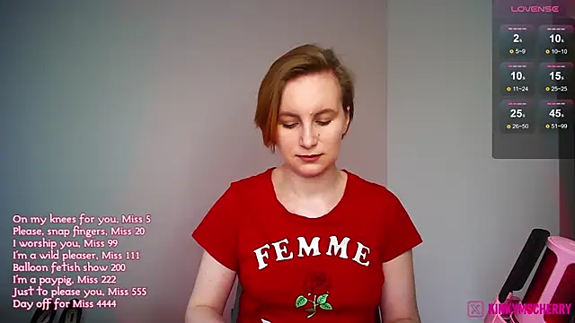 Snapshot of RandyCherry chatting on 12, 6, 2026 RandyCherry online show from 12, 6, 2026