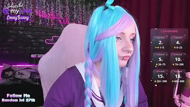 EmmyBunny online show from 22, 2, 2025