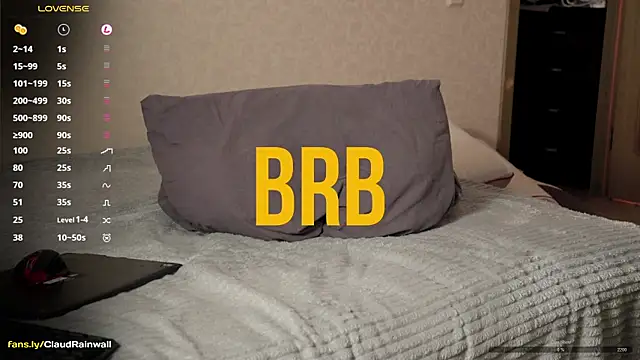 ClaudRainwall online show from 11, 1, 2026