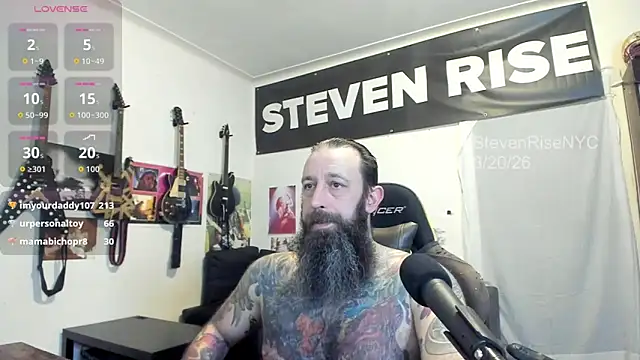 StevenRiseNYC online show from 21, 3, 2026