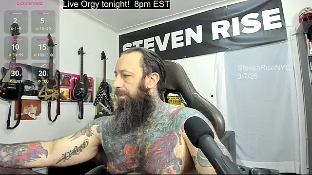 StevenRiseNYC online show from 7, 3, 2025