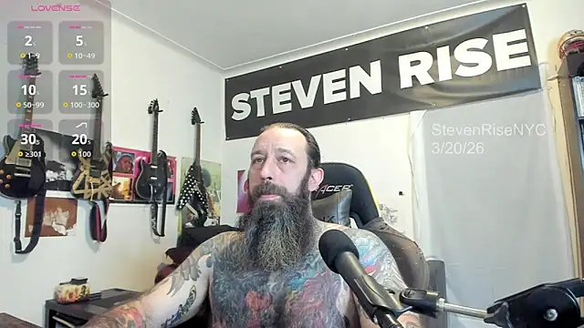 StevenRiseNYC online show from 20, 3, 2026