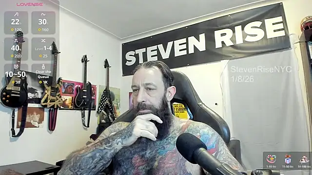 StevenRiseNYC online show from 8, 1, 2026