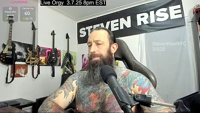 StevenRiseNYC online show from 7, 3, 2025