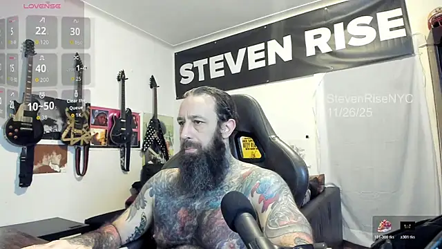 StevenRiseNYC online show from 26, 11, 2025