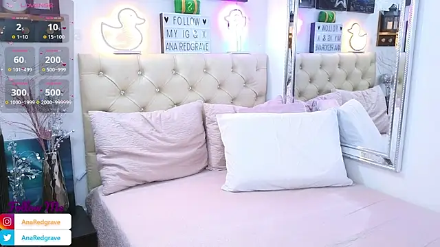 AnnaRedgrave online show from 3, 4, 2026